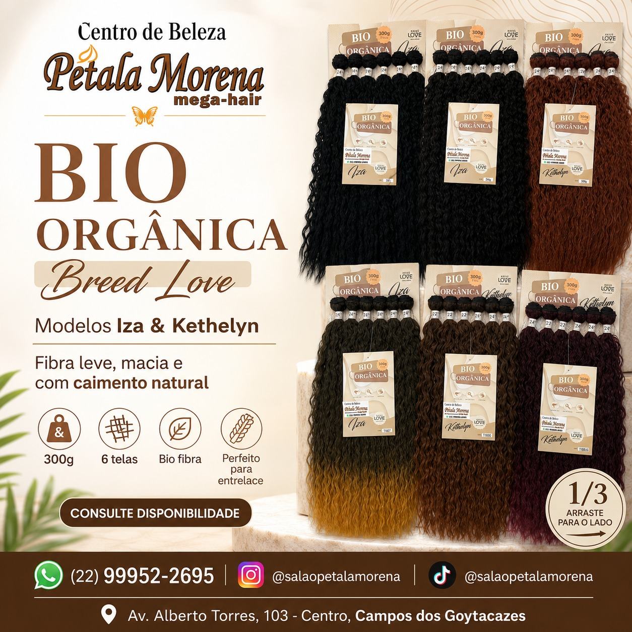 Breed Love Iza / Kethelyn: bio orgânica