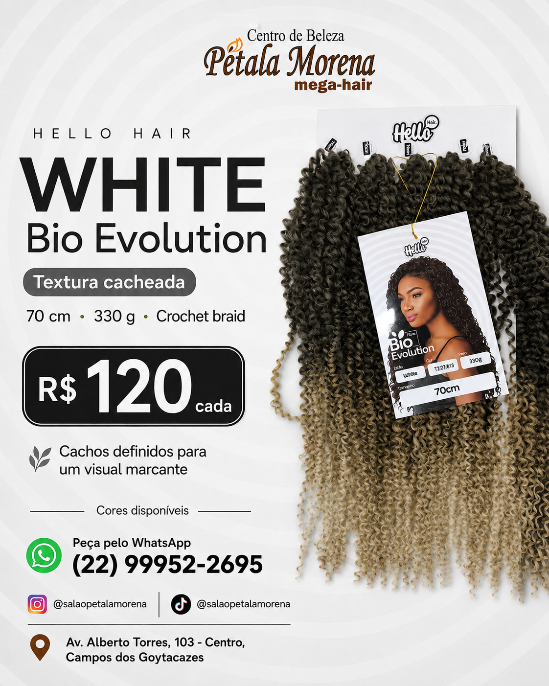 Hello Hair White Bio Evolution