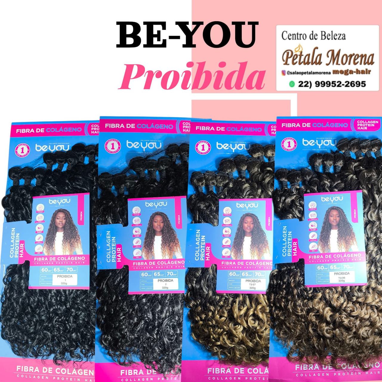 Be You Proibida: fibra de colágeno